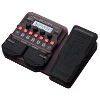 ZOOM A1X FOUR Akustinio instrumento pedalas, lengvas ir kompaktiškas, suderinamas su mediena ir akustiniais, aprūpintas plačiu įvairių funkcijų pasirinkimu, idealus gyviems pasirodymams gray