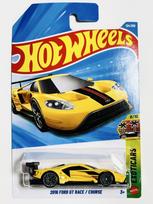 2016 FORD GT RACE COURSE Treasure Hunt Ford GT Race Course Hot Wheels / (Hot Wheels) yellow