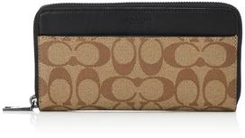 Ilgas piniginė 58112 Signature [Coach] Vyriška Qb/Tan [Prekė] beige