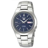 SEIKO 5 Automatic Watch SNK603K1, Men's Mechanical Watch, Stainless Steel Case, Reliable Automatic Movement, Everyday Wear blue