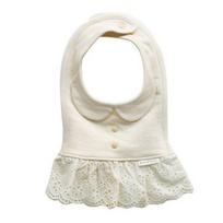 Baby Bakery Outing Bib Princess (Looks like she's dressed up ~ 100th birthday gift after giving birth), korean baby products beige