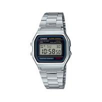 CASIO Customized watch modified series Quartz Steel Strap same style for men and women color dial A158WA-1 mėlyna