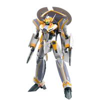 BANDAI SPIRITS HG Macross Delta Siegfried Scale Plastic Model Kit VF-31E (Chuck Mustang's Unit) 1/100 Pre-Colored gray