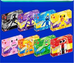 RAINBOW FRIENDS statybinių kaladėlių figūrėlių rinkinys (8 pakuotė), Iš KORĖJOS Block Figure Set (8-Pack) white