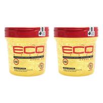 EcoStyler Professional Styling Gel Argan Oil, 473ml, 2 units yellow