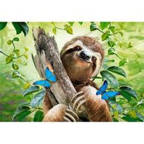 [Castorland] 500 Piece Jigsaw Puzzle - Relaxing Sloth (LD53223) beige