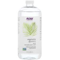 NOW Maistas, tirpalai, augalinis glicerinas, 32 fl uncijos (946 ml) white