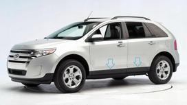 Ford Edge 2007-2014 - Chromuotos šoninės durų apdailos juostos apsauginės