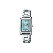 CASIO Moteriškas standartinės serijos žalias laikrodis LTP-1234DD-2A LTP-1234DD-2A Regular Watch Box gray