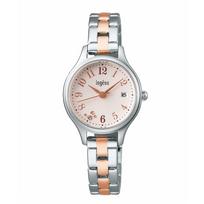 Seiko Alba ingenu AHJK463 Red Happy Seven Watch sidabras