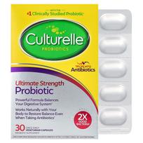 Culturelle, probiotic, ultimate strength probiotic, 20 billion CFU, 30 veggie capsules