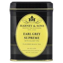 Harney & Sons Black Tea Silver Tip Earl Grey Supreme, 4 oz yellow