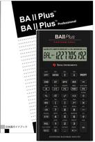 Texas Instruments BA II Plus Professional finansinis skaičiuotuvas su japonišku vadovu (112psl) [Reguliarus importuotojas] juoda
