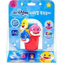 Pinkfong Baby Shark Shower Cup Bath Play Korean childrens toys blue