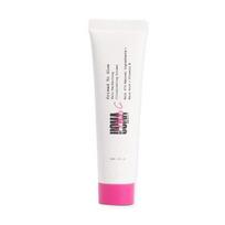 UOMA Makiažo bazė veidui pagal Sharon C Primed To Glow švytėjimo suteikianti bazė. Energizuojantis Macarute odos priežiūros serumas su vitaminu E veidui, 1 vnt. white