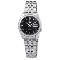 SEIKO Automatic Watch SNK361K1, Skeleton Case Back, Stainless Steel Case, Day-Date Calendar, Men's Watch, Imported Model juoda