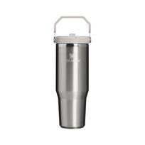 Stanley 1913 Iceflow Flip Straw Vakuuminis nerūdijančio plieno 30 oz L 2.0 puodelis, Plieno, Pelės spalvos, / 0.89 gray