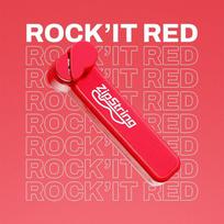 Infinite Loop Zipstring Toy: Zero-Gravity Rope Launcher - Red red
