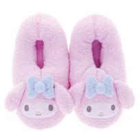 Marushin Room Shoes Sanrio My Melody Marshmallow My Melody Knit Fabric Indoor Room Shoes 3785006100 pink