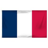 3x5 France French Super-Poly Premium Quality Fade Resistant Flag 3'x5' Banner 60x90cm red