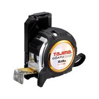Tajima Safety Mag Tape Measure 5.0m, Left-Hand black