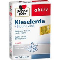 Doppelherz Silicis + Biotinas 60 tablečių
