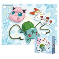 150 dalių dėlionė - Pokémon Bulbasaur ir draugai, populiari korėjietiška dėlionė white
