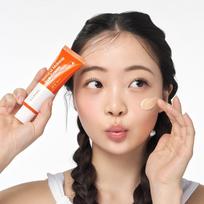 Ilenol fresh face cream 2 types 50ml, 1 piece, Ilenol fresh face cream 2.0 (recommended for size 22 and above) beige