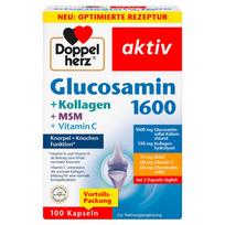 Doppelherz Gliukozaminas 1600(1550 m) Kapsulės 100 tablečių