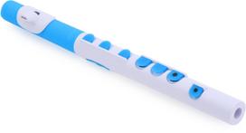 NUVO nuvo plastikinis pučiamasis instrumentas TooT silicio rakto specifikacijos WhiteBlue N430TWBL [] mėlyna/balta