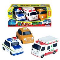 Tayo Little Bus Beep Beep 3 korėjietiškų vaikiškų žaislų rinkinys Friends 3pcs black