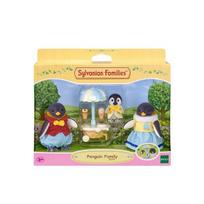 Sylvanian Family Pingvinų šeimos figūrėlė 5694, 1 vnt., Korėjietiški populiarūs žaislai beige