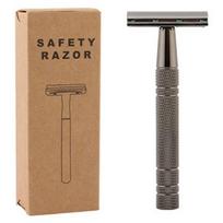 Facebody Classic Manual Blade Razor Brown, 1 pakuotė, 1 vnt gray
