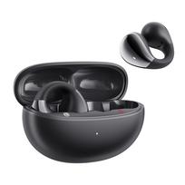 QCY Crossky C30 Ausies įsegamas atviros ausies belaidės Bluetooth erdvinio garso ausinės, kurios neblokuoja jūsų garso nutekėjimo, įskaitant greitą įkrovimą, suderinamos su juoda