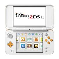 Naujas Nintendo 2DS LL White x Orange