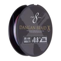 Major Craft PE Line Bullet Braid Cross DBX8-300/0.8MC gray