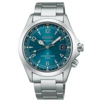 SEIKO 200 meters waterproof automatic/manual mechanical movement Steel Strap 39.5mm men's watch navy blue dial SBDC207 mėlyna