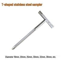 Stainless Steel T-Type Powder Sampler Standard gray