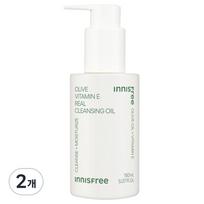 Innisfree Olive Vitamin E Real Cleansing Oil, 150ml, 2 units white