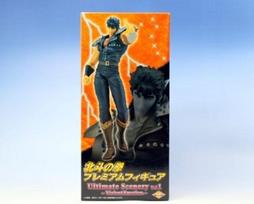 Fist of the North Star Premium Figure Kenshiro Ultimate Scenery vol.1 Violent Emotion Anime Prize Sega black