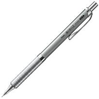Pentel Mechanical Pencil Orenz Metal Grip Silver XPP1003G-Z 0.3 gray