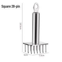 Wutuo Stainless Steel Meat Tenderizer gray