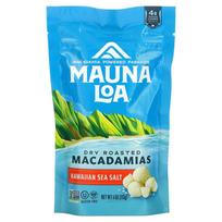 iHerb Skrudinti makadamijos riešutai su Havajų jūros druska 113g (4 uncijos) blue