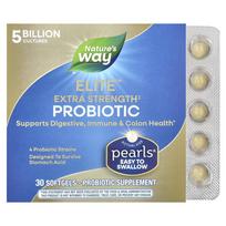 Nature's Way, Pearls® Elite™ Extra Strength Probiotic, 5 Billion CFU, 30 Softgels