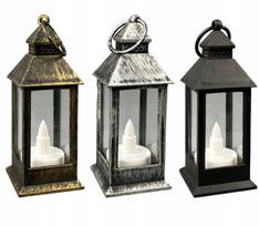 LED žibintai su žvakės efektu, 4 vnt., 5,5 × 14 cm