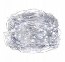 Dekoratyvinė LED lempučių girlianda ant lankstaus vielinio laido, 10 m, 100 LED