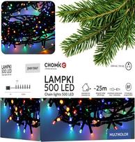 LED kalėdinės girliandos, 28 m, 8 švietimo režimai, 500 lempučių, IP44