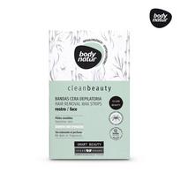 Bodynatur Clean Beauty Hair Removal Wax Strips Face 12EA white