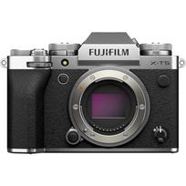 Fujifilm X-T5 veidrodinė kamera, korpusas, sidabrinis, F X-T5-S JP dvikalbė parama