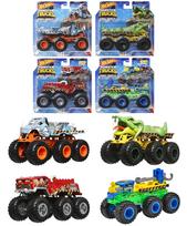 Hot Wheels Monster Truck Transporterių rinkinys Transporto priemonės Žaislas Mini Automobilis 4 Automobilių Dėžutė Parduodama 3 Metų ir vyresniems Daugybė 986D-HWN86 gray